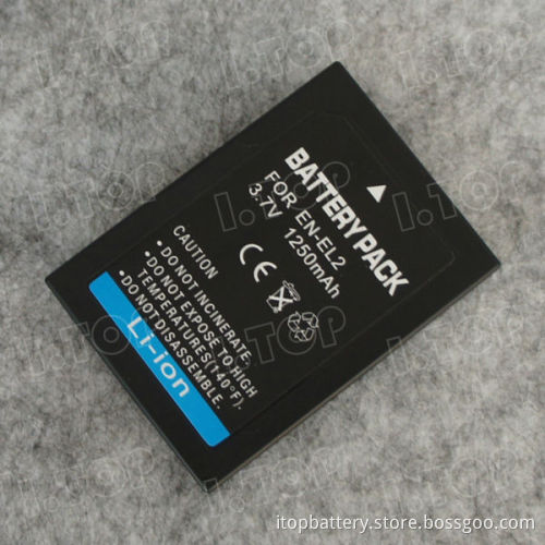 High Quality EN-EL2 Camera Battery For Nikon Coolpix SQ 3500 2500